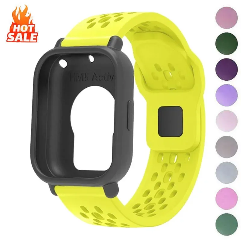 Band + Fall Für Redmi Uhr 5 Aktive Silikon Strap Abdeckung Sport Armband Correa Für Redmi Uhr 5 Lite Band Shell anzug Zubehör