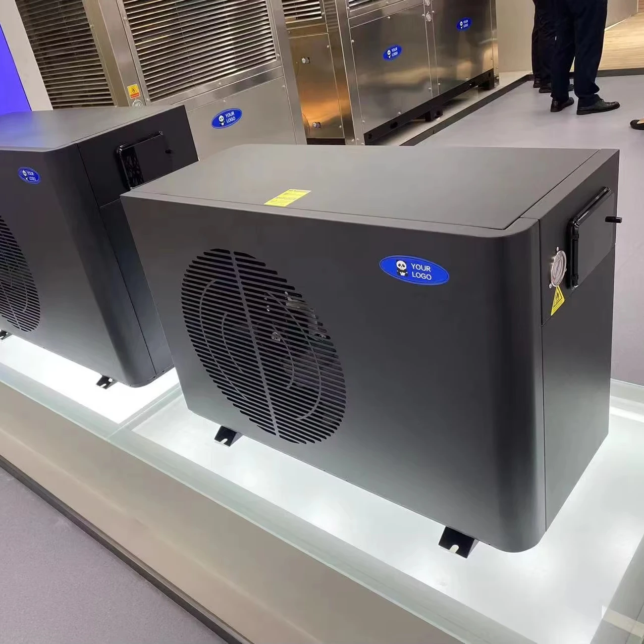 Wohn-Monoblock-Luft-Wasser-Wärmepumpe R290 EVI DC-Wechselrichter 12 kW Multifunktions-Wärmepumpen Image