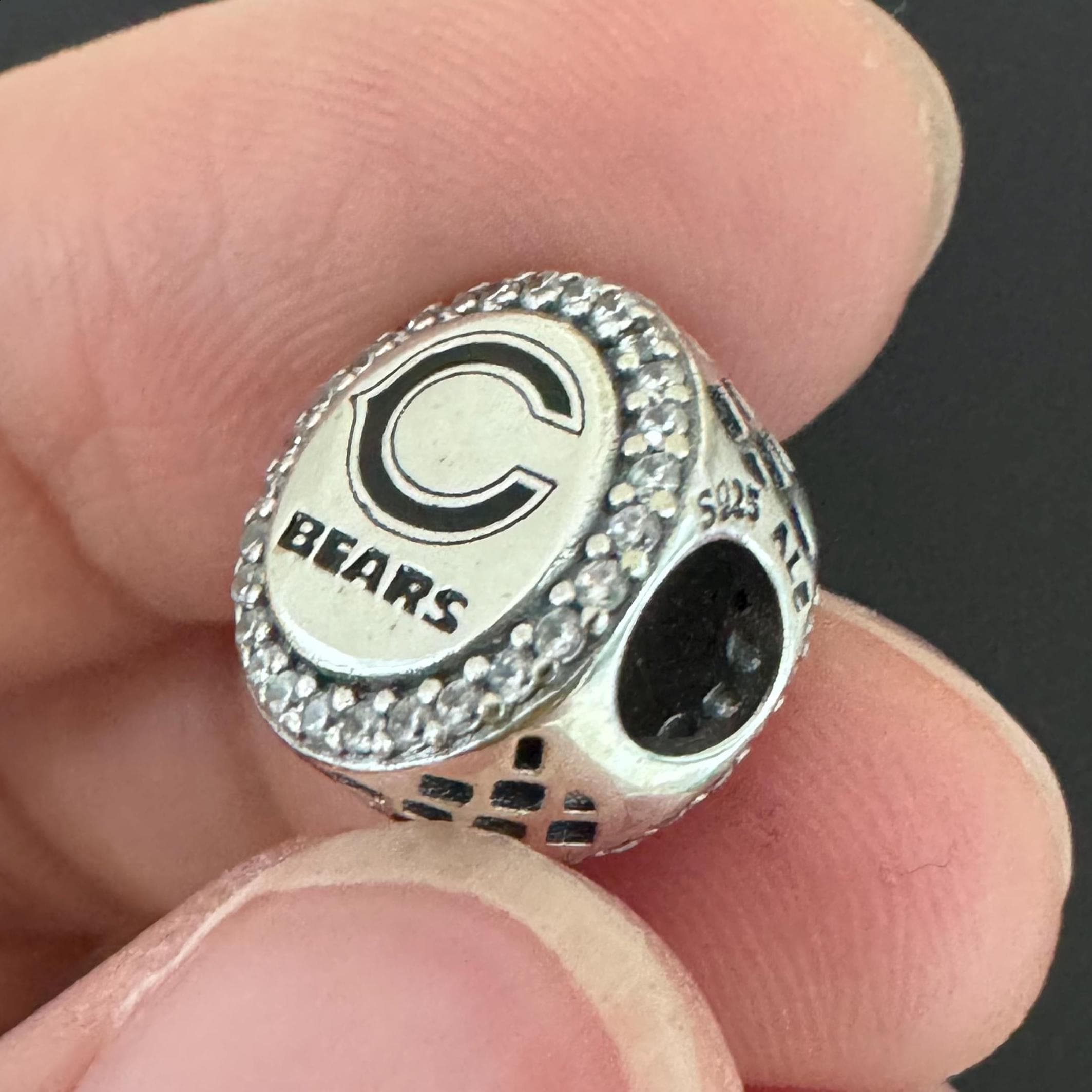 Ein echter Pandora Charm|Pandora Bären Bead Charm|Reise Charm für Pandora Armband|Echt Pandora Charm für Frauen| Pandora Geschenkbox