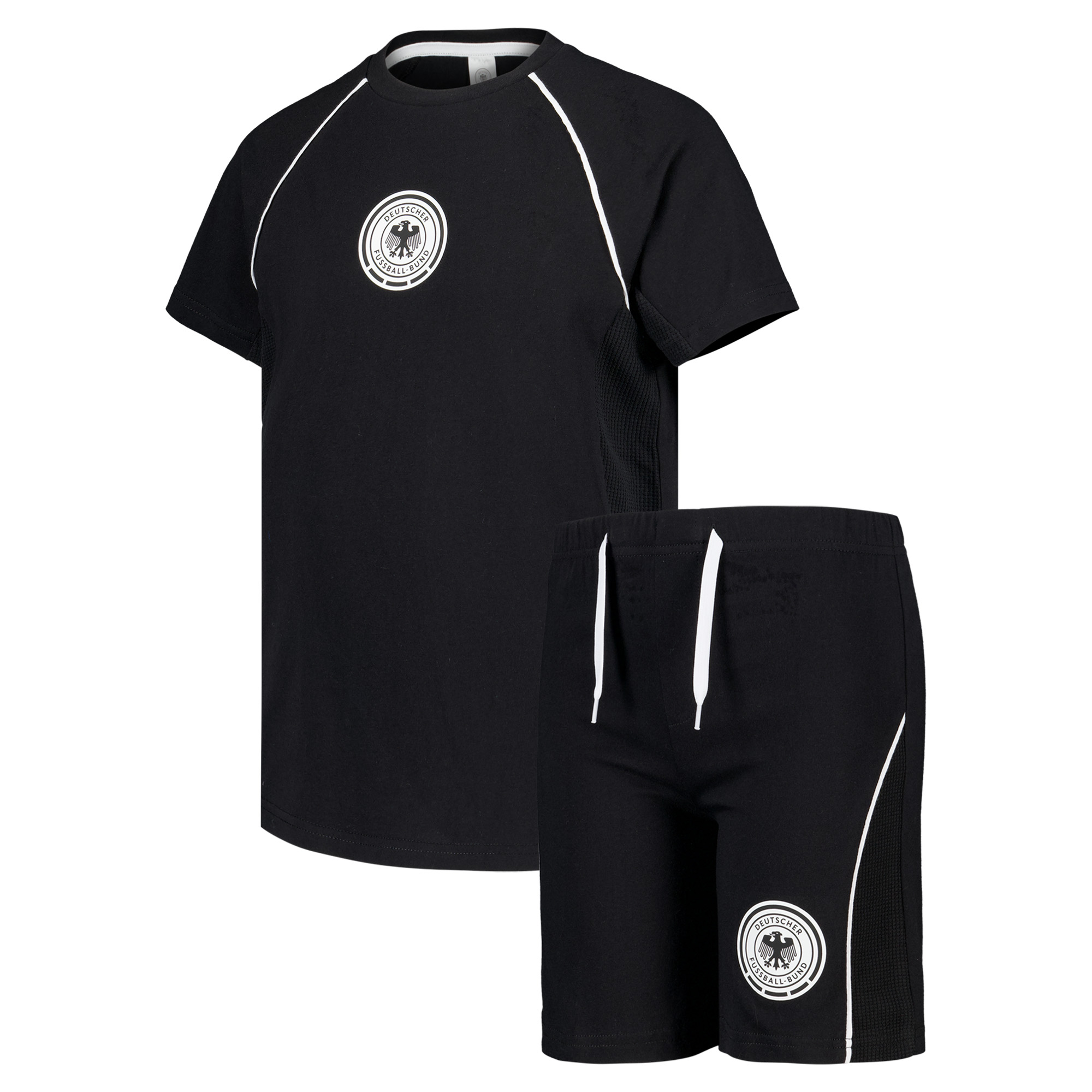 DFB-Kurzpyjamas – Schwarz – Jungen Image