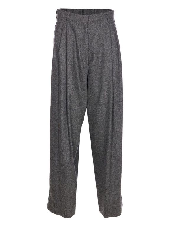 Maxmara Studio Titty Trousers - Gray - Max Mara Pants