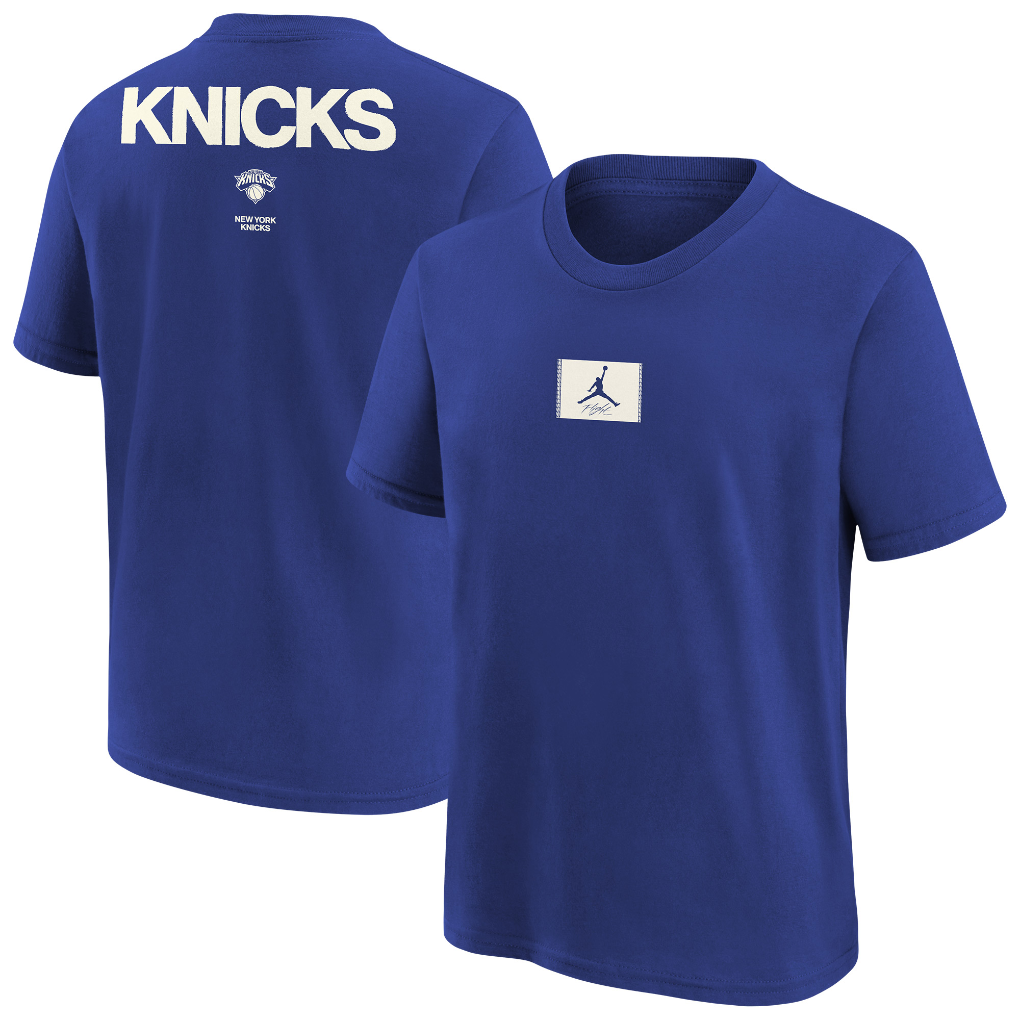 New York Knicks Nike Courtside Statement Jordan T-Shirt – Jugendliche Image