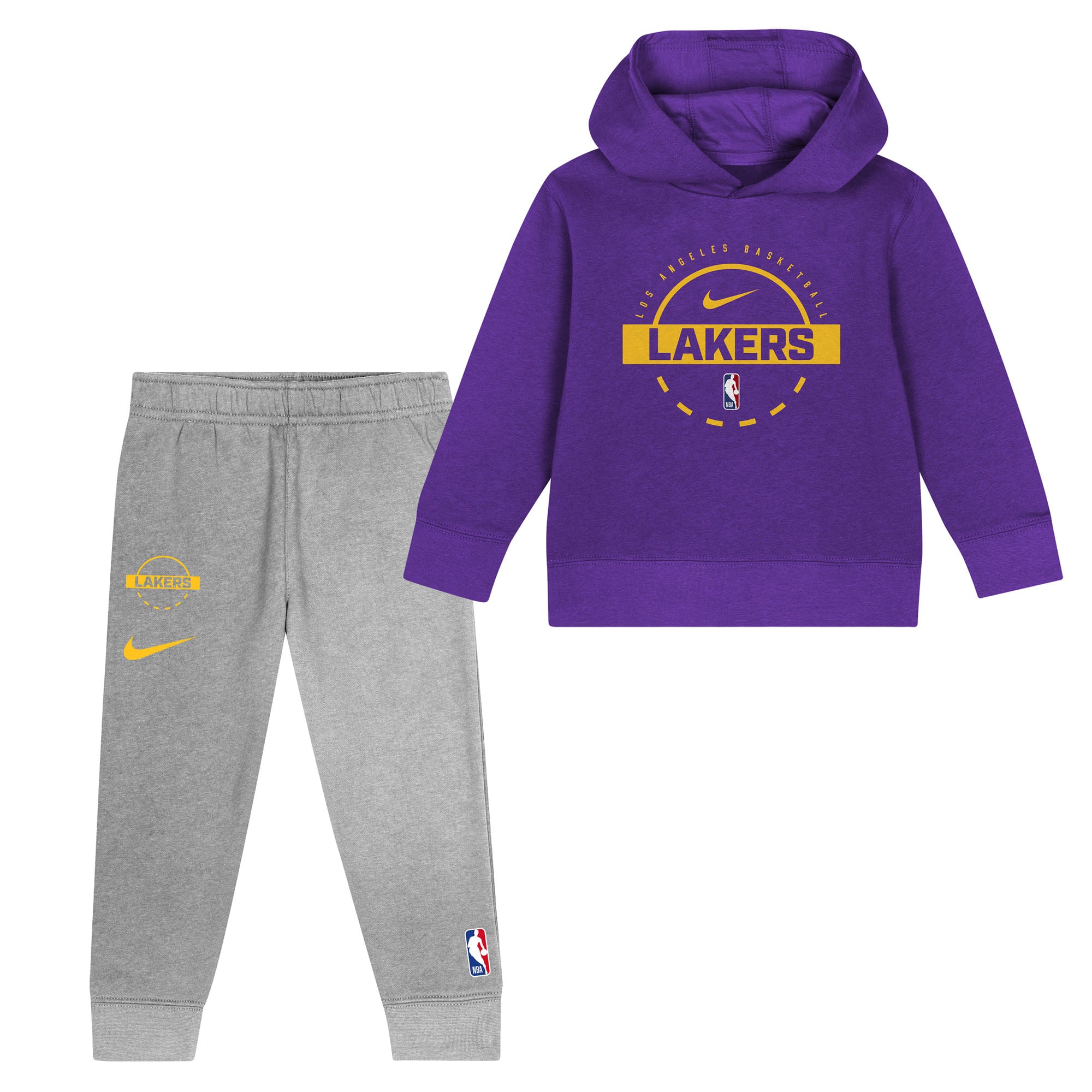 Ensemble polaire Nike Team Logo Club des Los Angeles Lakers - Tout-petit - unisexe Taille: 2T