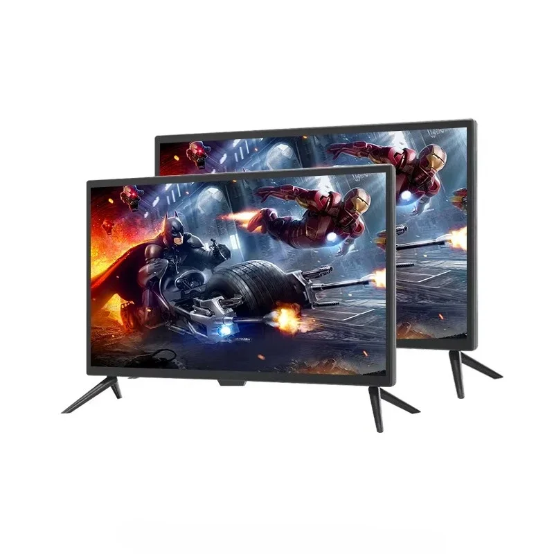 Mini TV LCD et portable à écran plat de 19 pouces