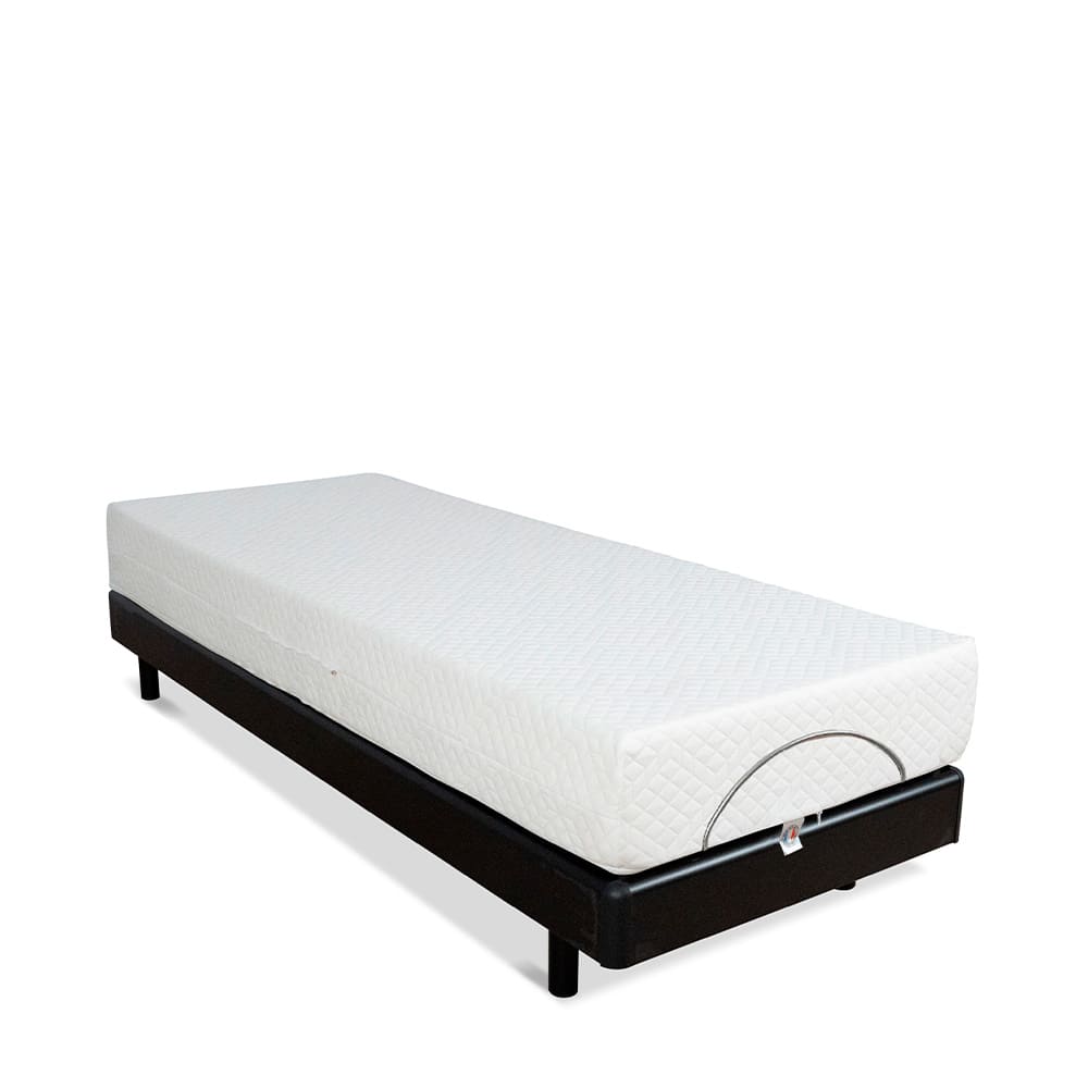 Ensemble Sommier électrique + Matelas 80x200 cm