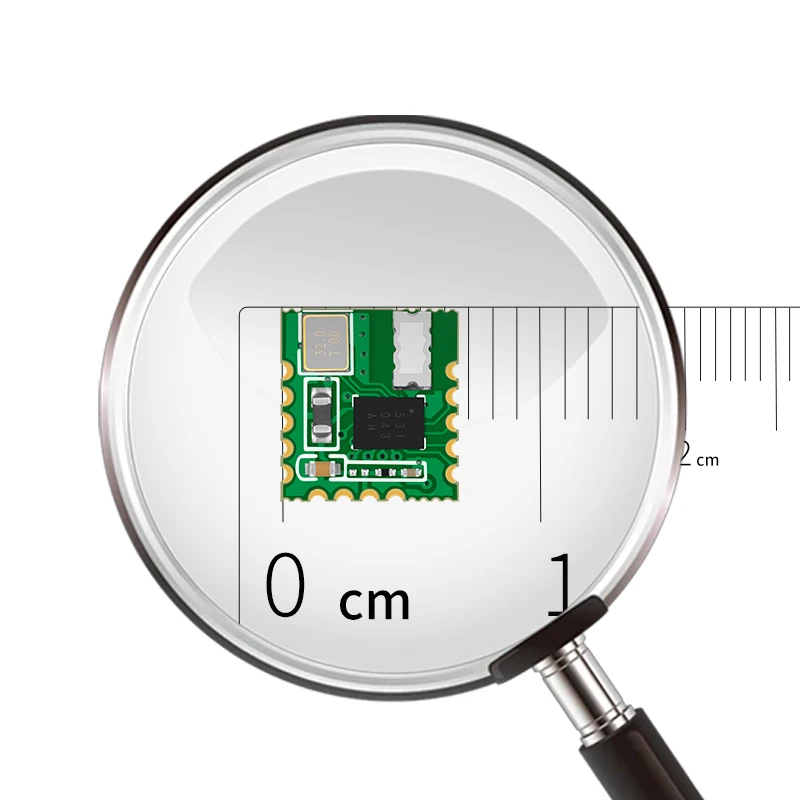 DX-BT24-S 2ua Long Energy Renesas offizielles gleiche kleinste Größe DA14531 BLE 5.1-Modul 90 m 10 KB/s Bluetooth-Modul AT-Befehl Image
