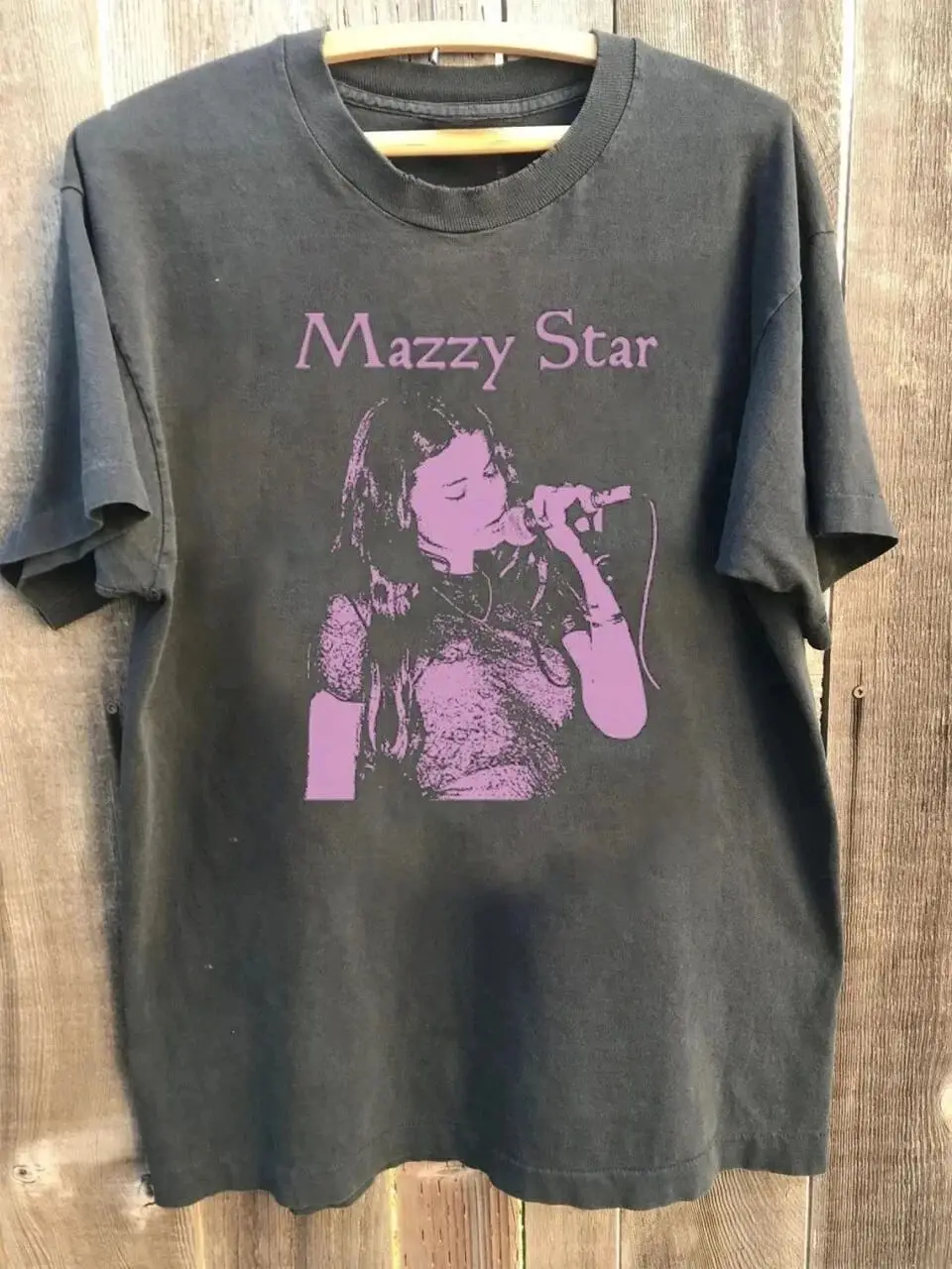 Y2K T-Shirts Mazzy Star Band 90er Jahre Druck Baumwolle Kurzarm Vintage Rundhals Vintage Y2K T-Shirt Casual Streetwear T-Shirt Unisex