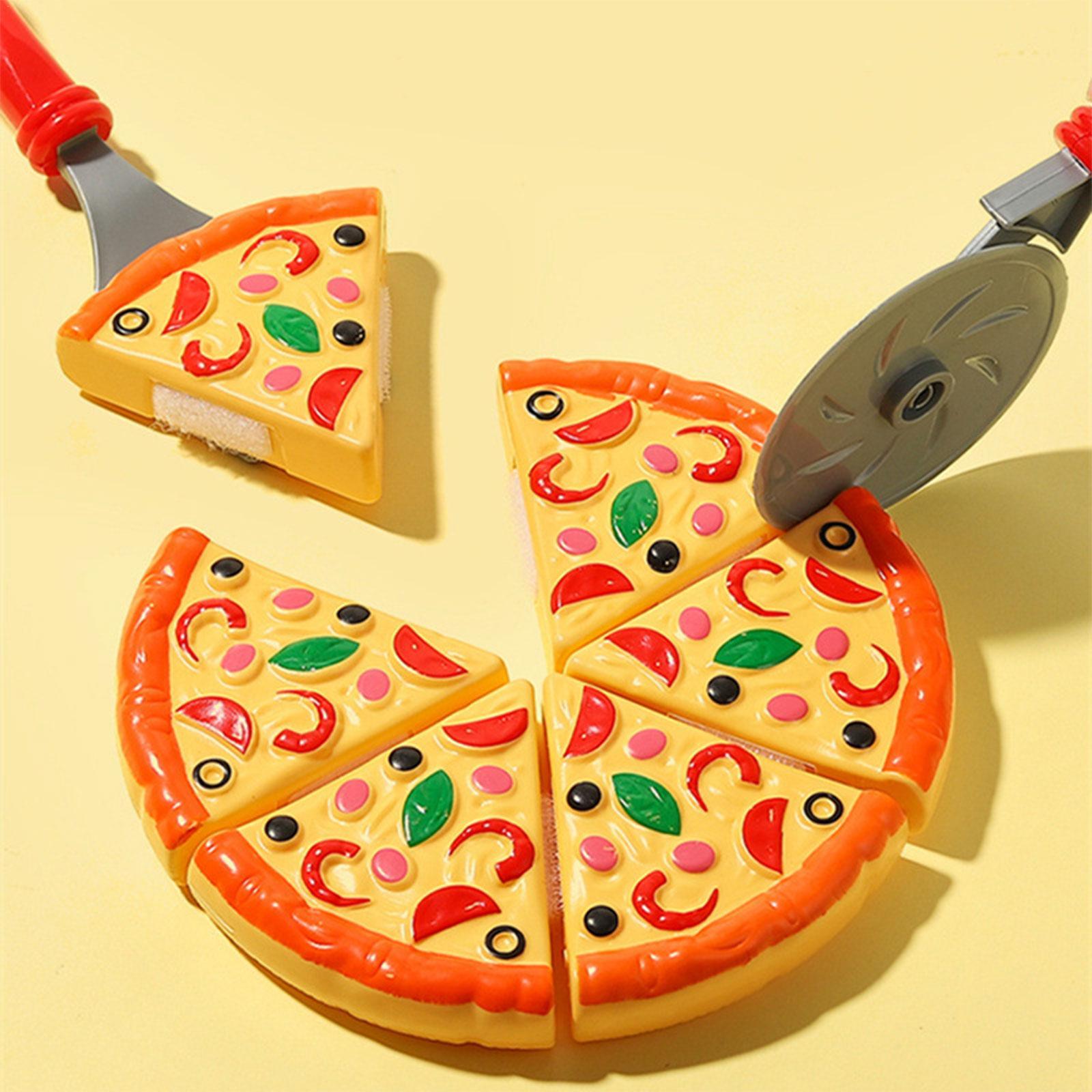 Kids Pizza Cutting Toy, Pretend Play Food Cooking, Child Toy Kitchen, Simulation Plastic Pizza Dinette, Kitchen Toys Kids Pizza Cutting Toy, Pretend Play Food Cooking, Child Toy Kitchen, Simulation Plastic Pizza Dinette, Kitchen Toys