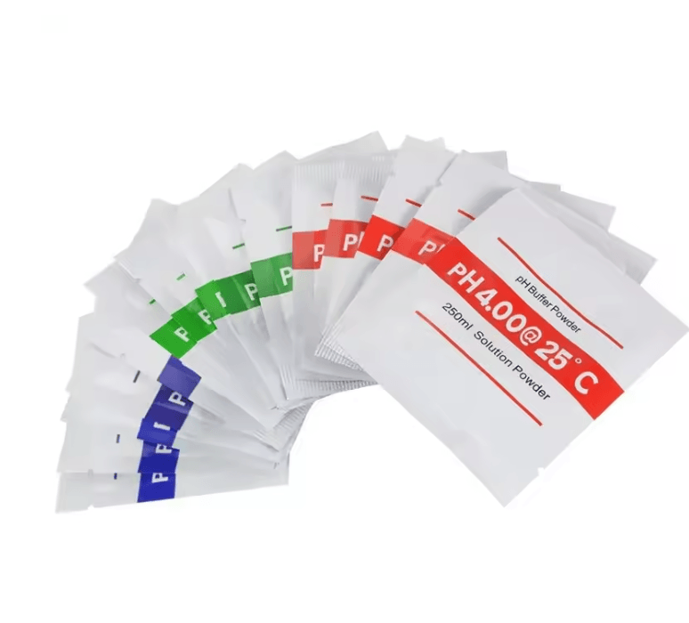 AquaCal PH Meter Calibration Powder Set For Accurate PH Testing 30 Packs Of Suit