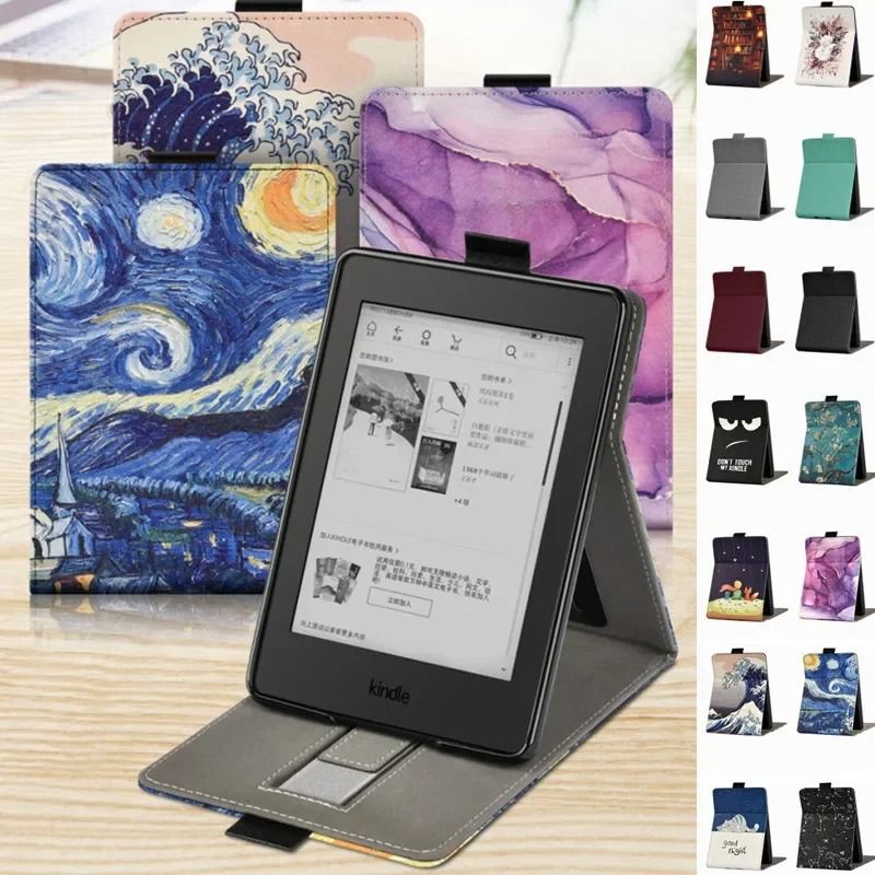Smart Auto Wake Sleep PU Leather Case For Kindle Paperwhite 6 To 12 Generations kindle 8th Sy69jl c