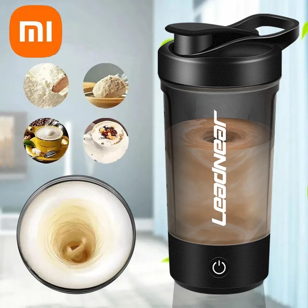 Portable Electric Blender USB Rechargeable Shaker Cup 650mlwhite