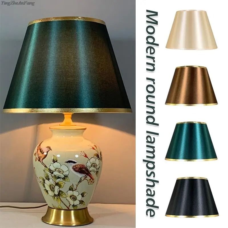 Nordic Style Cloth Chandelier Lamp Shade For E27 Bedside Table Ceiling Wall And Floor Lamps 3