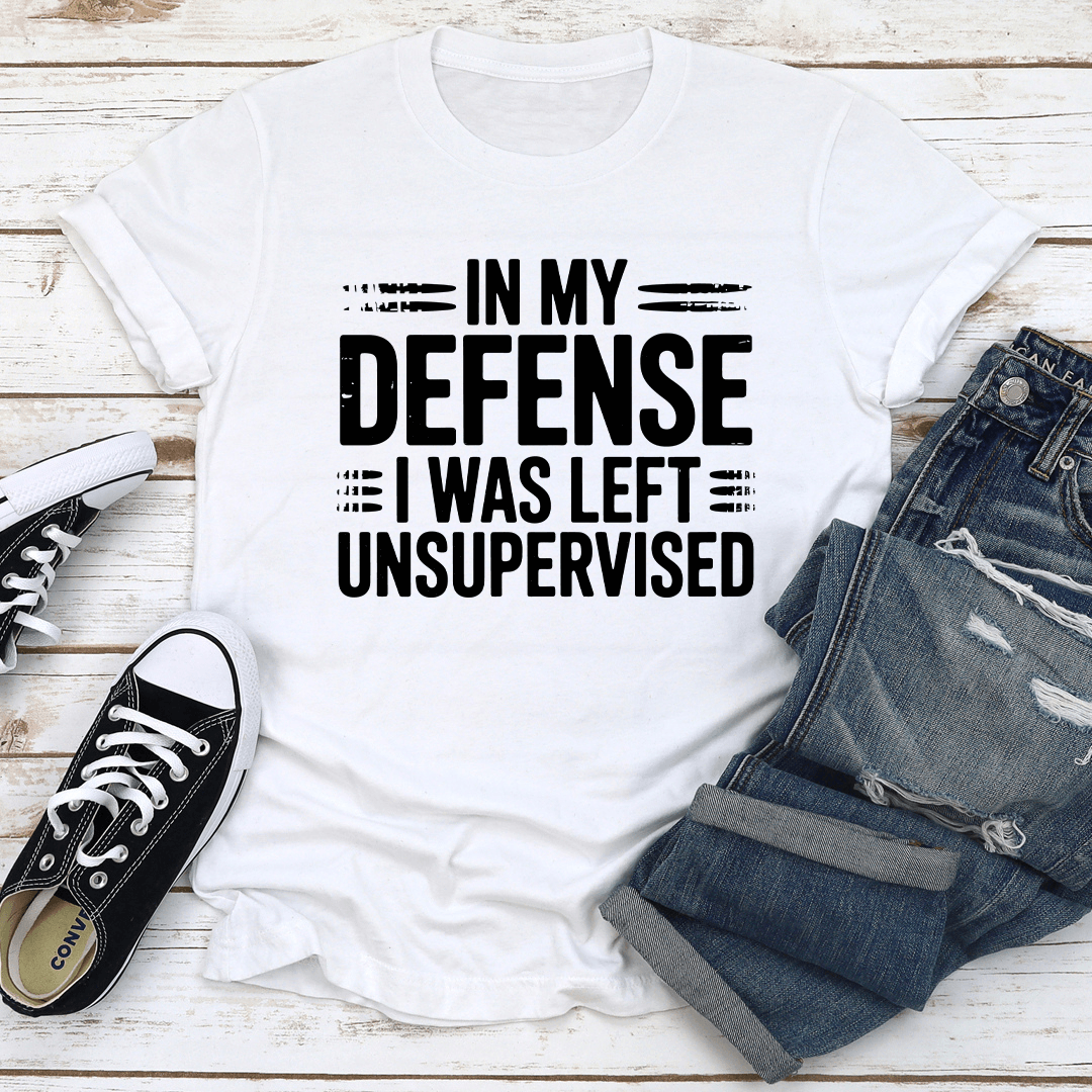 In My Defense Tee M Mauve