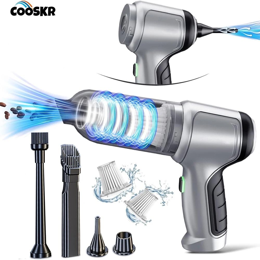 Car Vacuum Cleaner 95000PA Strong Suction Handheld Wireless Vacuum Cleaner For Car Household Portable Vacuum Cleaner Blo pro Version 2 Filter