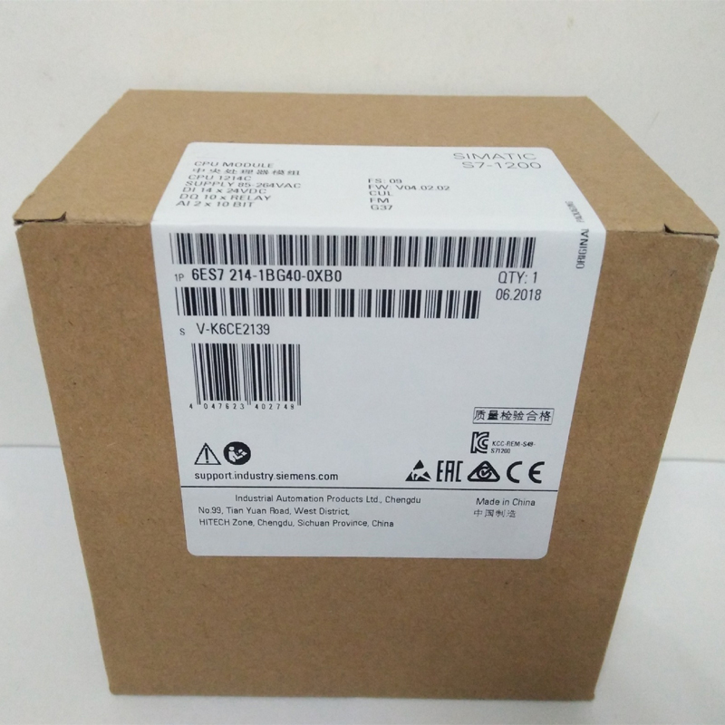 Siemens S7 PLC Controller Original 6es7217 1ag40 0xb0