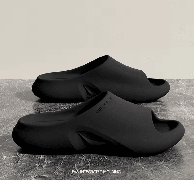 Mens EVA Slippers Casual Indoor Outdoor Sandals With Non Slip Sole 910 white