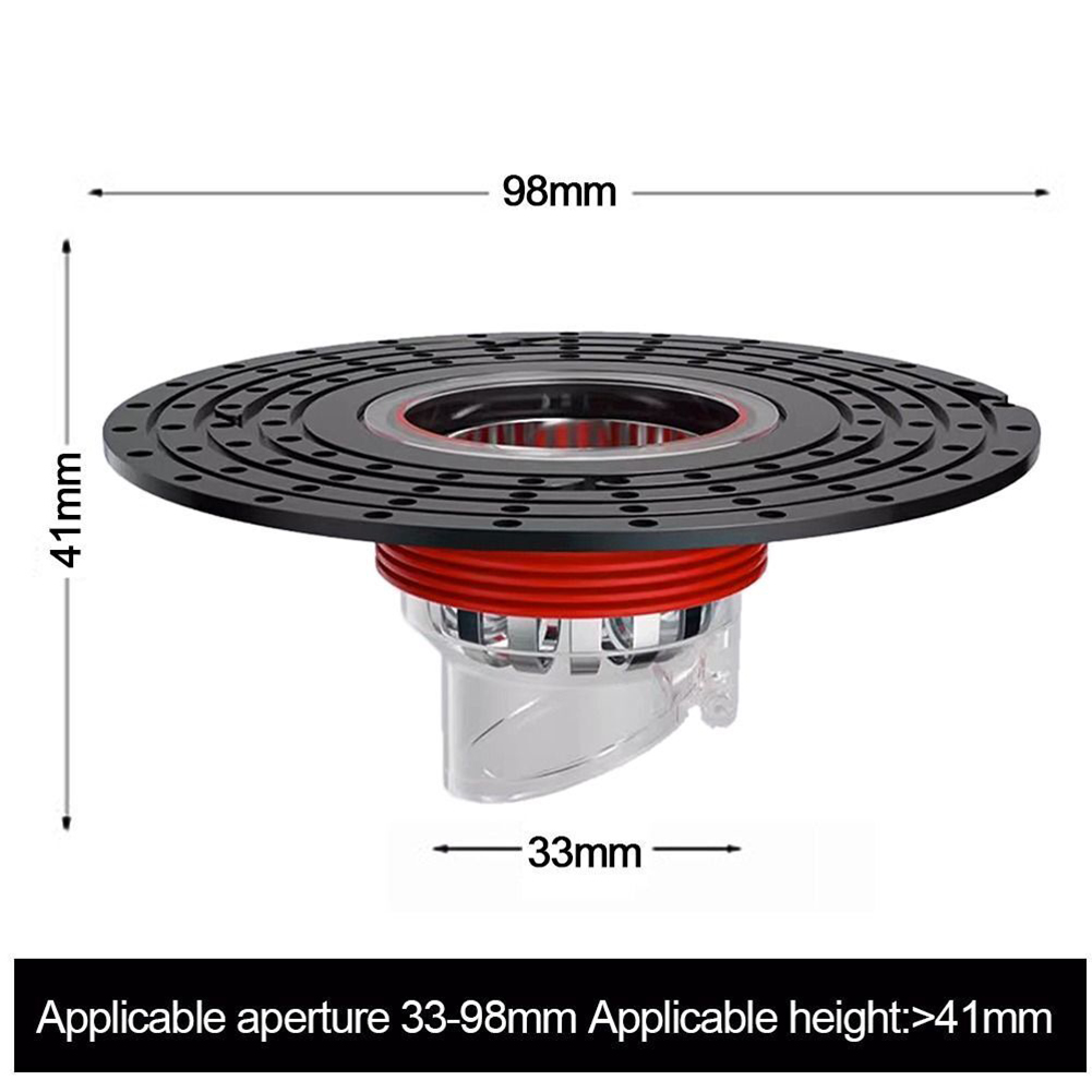 ABS Shower Drain Cover, Anti Odor Floor Drain Core, Toilet Sewer Plug For No Smell Bathroom, Bath & Sink Strainer ABS Shower Drain Cover, Anti Odor Floor Drain Core, Toilet Sewer Plug For No Smell Bathroom, Bath & Sink Strainer