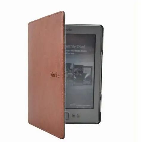 Leather Cover Case For Kindle 4 And Kindle 5 6 Inch E Reader Not Compatible With Kindle Touch purple