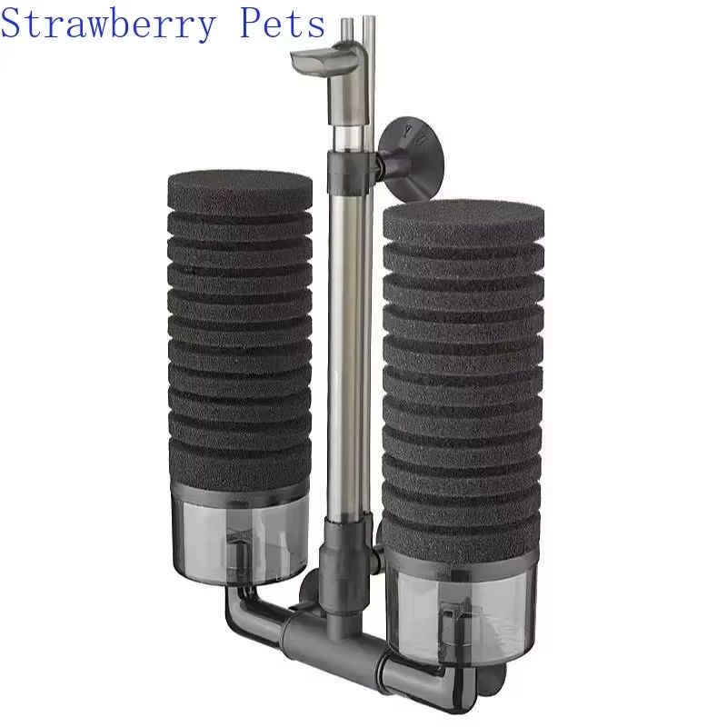 Aquarium Sponge Filter With Air Pump Bio Filter For Clean & Healthy Fish Tanks yu 228 With Balls