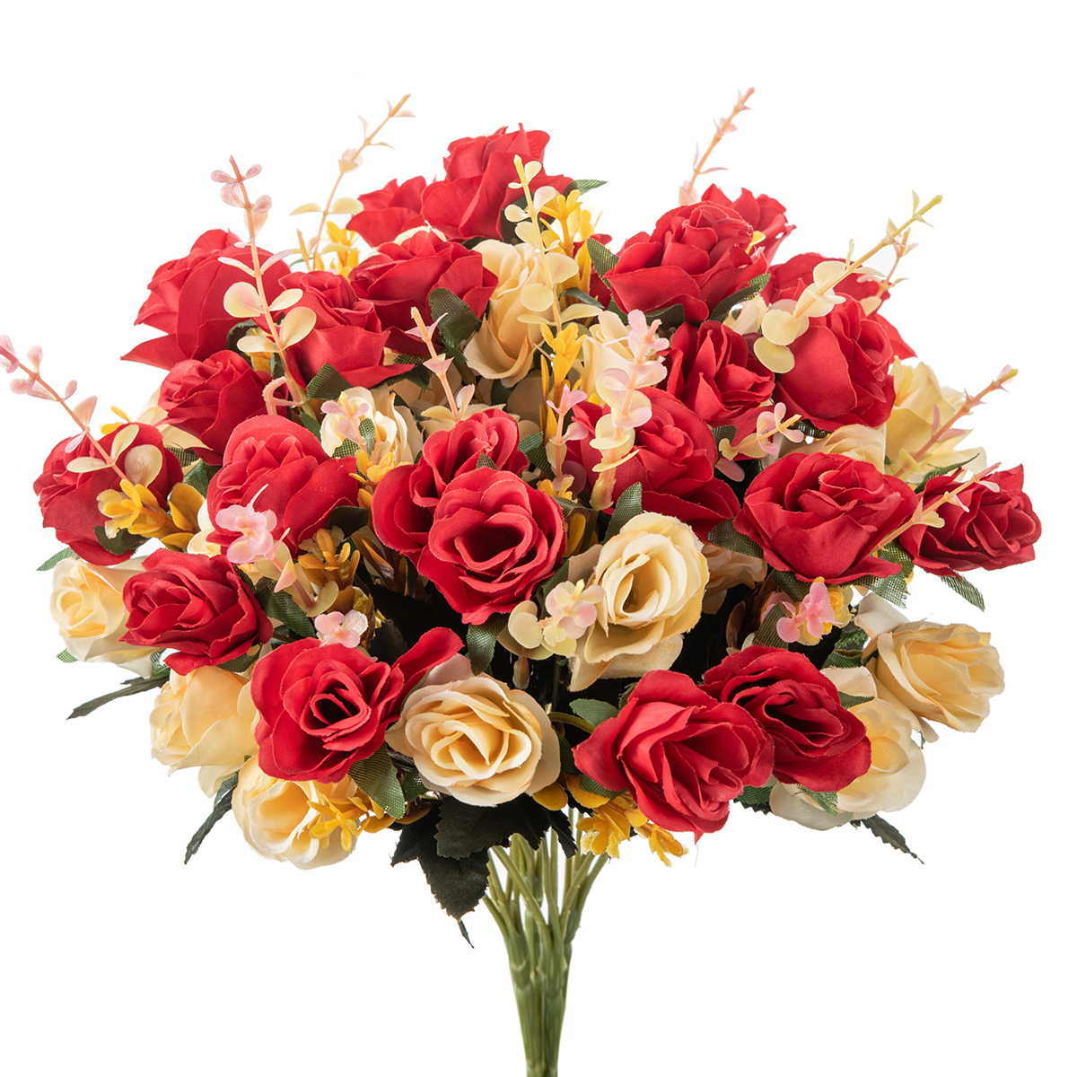 Silk Rose Artificial Flowers, Wedding Decoration, Home Garden Bouquet, Bride Gift, Scrap Booking Wreaths bergandi