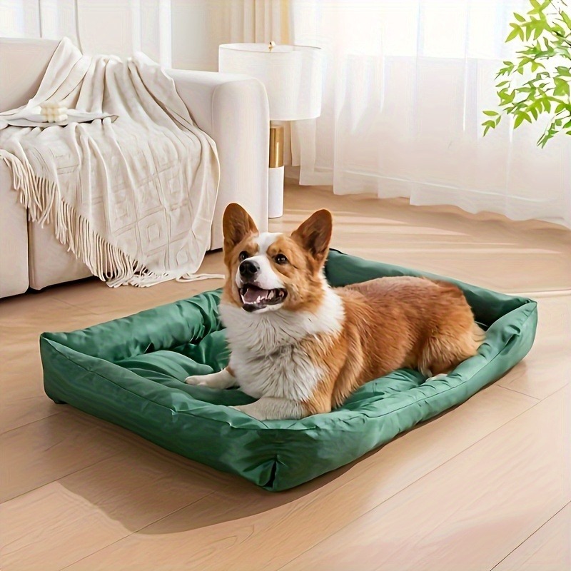 Premium Dog Bed For Large Dogs, Orthopedic Pet Supplies, Soft Cushion Beds For Puppies, Cats, Medium To Big Bedding orange s