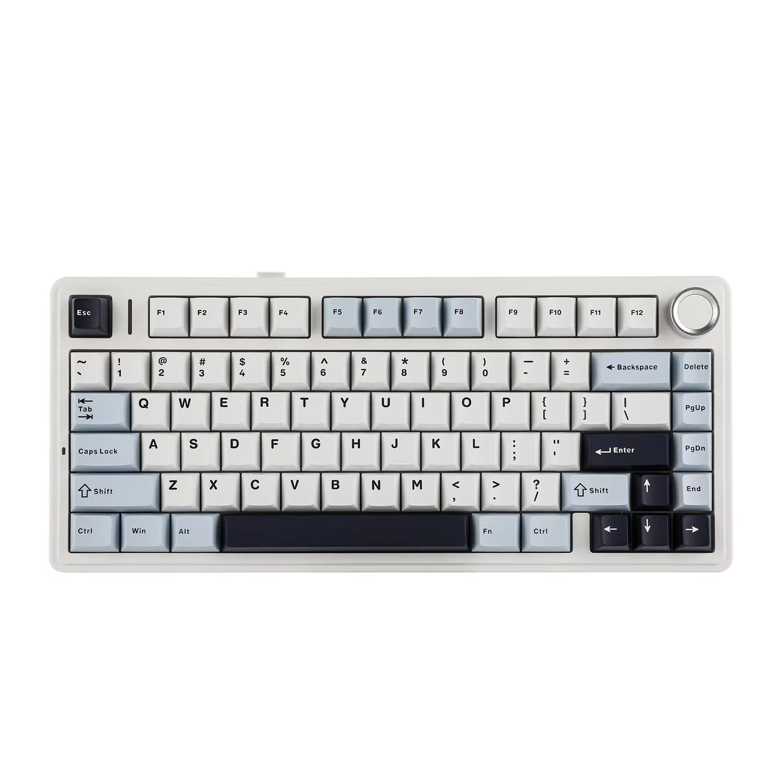 EPOMAKER X AULA F75 Wireless Mechanical Keyboard 75% Hot Swap Gasket Mount With PBT Keycaps For Mac & Windows purple ttc Crescent Switch