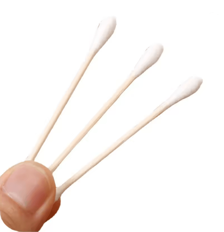PureSoft Double Head Wood Stick Cotton Buds Pack 100pcs