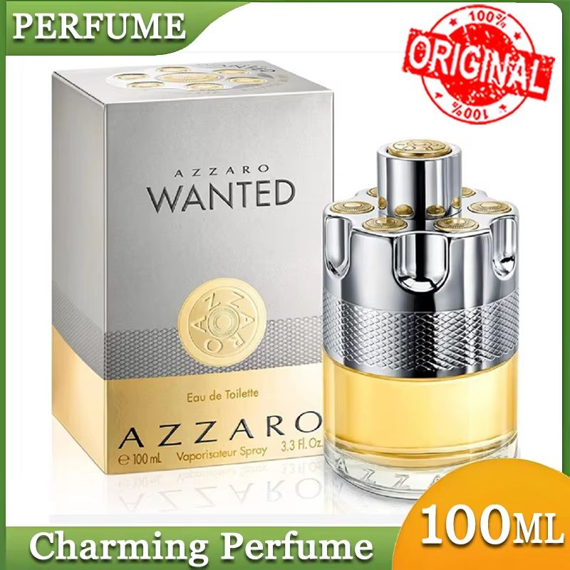 The Most Wanted 100ML Men's Cologne With Strong Pheromone & Long Lasting Eau De Parfum brown 100ml