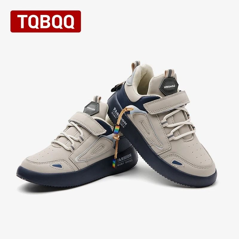 Kids Lightweight Casual Sports Sneakers For Boys Low Top Breathable Shoes 36