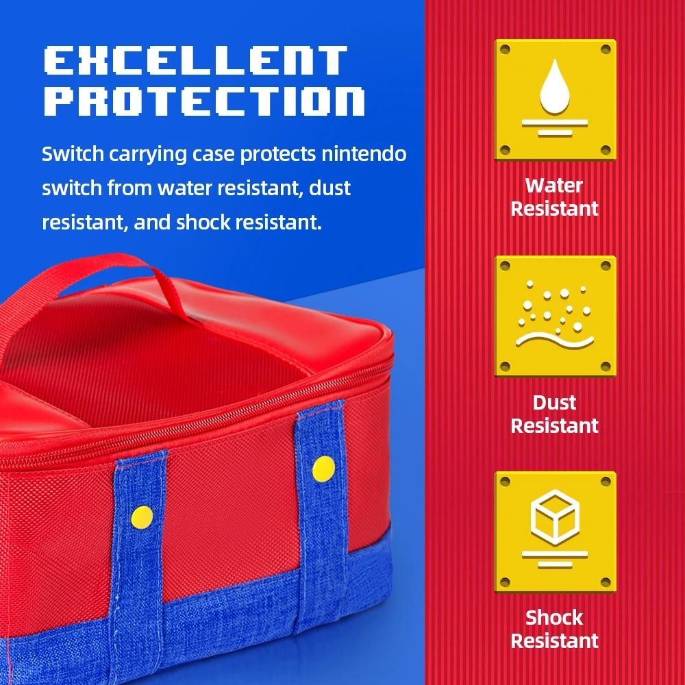 Carrying Protective Case For Nintendo Switch OLED Console And Accessories Carrying Protective Case For Nintendo Switch OLED Console And Accessories