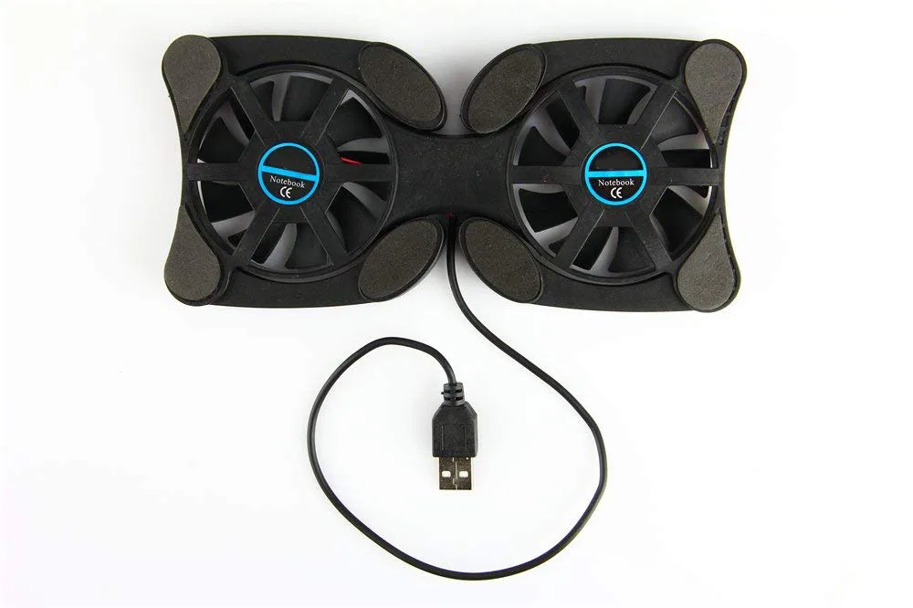 Foldable USB Laptop Cooling Pads With Double Fans, Mini Octopus Notebook Cooler, Portable Cooling Pad For Laptop Foldable USB Laptop Cooling Pads With Double Fans, Mini Octopus Notebook Cooler, Portable Cooling Pad For Laptop