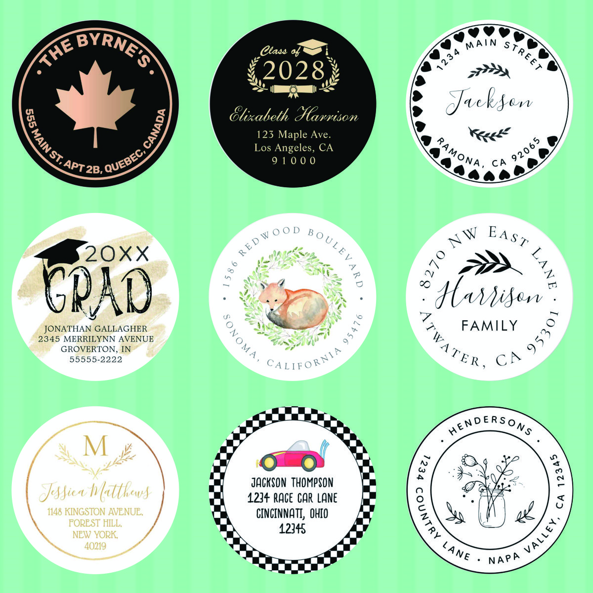 Custom Stickers And Custom Logo Wedding Birthday Christening Stickers Design Your Own Stickers Personalized Stickers 2964 4.9cm 96pcs