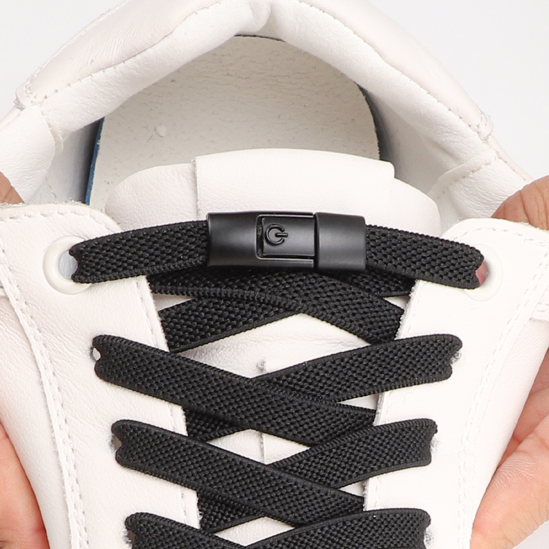 No Tie Elastic Shoelaces, Press Lock Shoelace, Colorful Sneakers Laces, Tieless Shoe Laces, One Size Adult Kids sky Blue