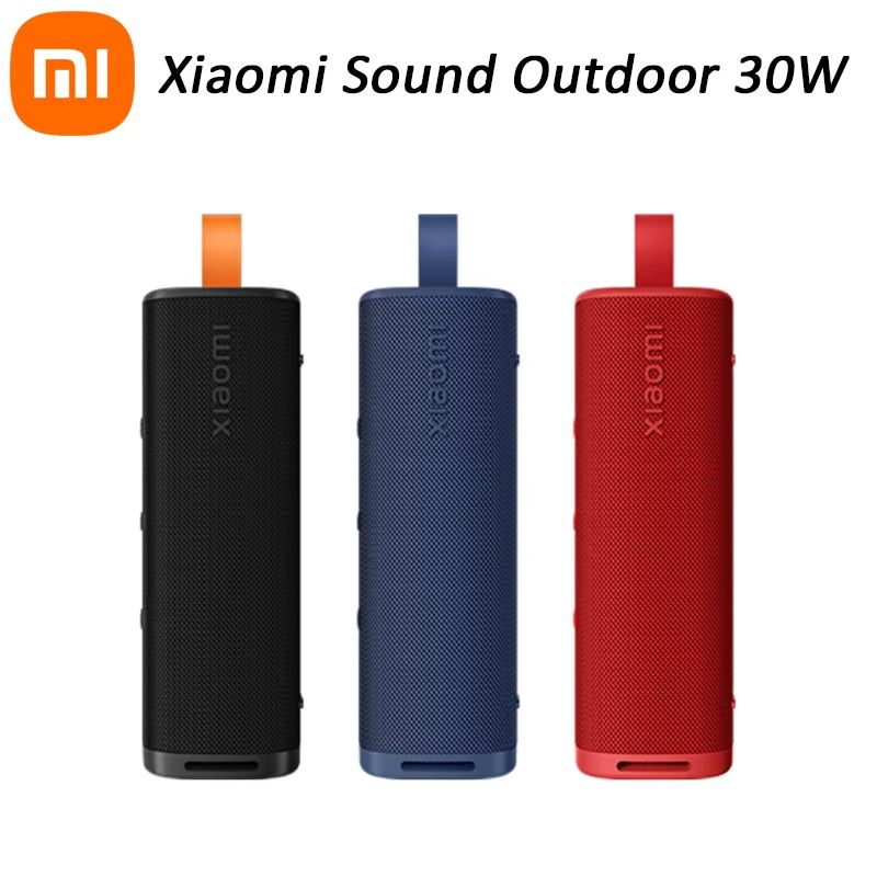 Xiaomi Sound Outdoor 30W Portable Bluetooth Speaker With 12 Hour Battery & IP67 Waterproof black
