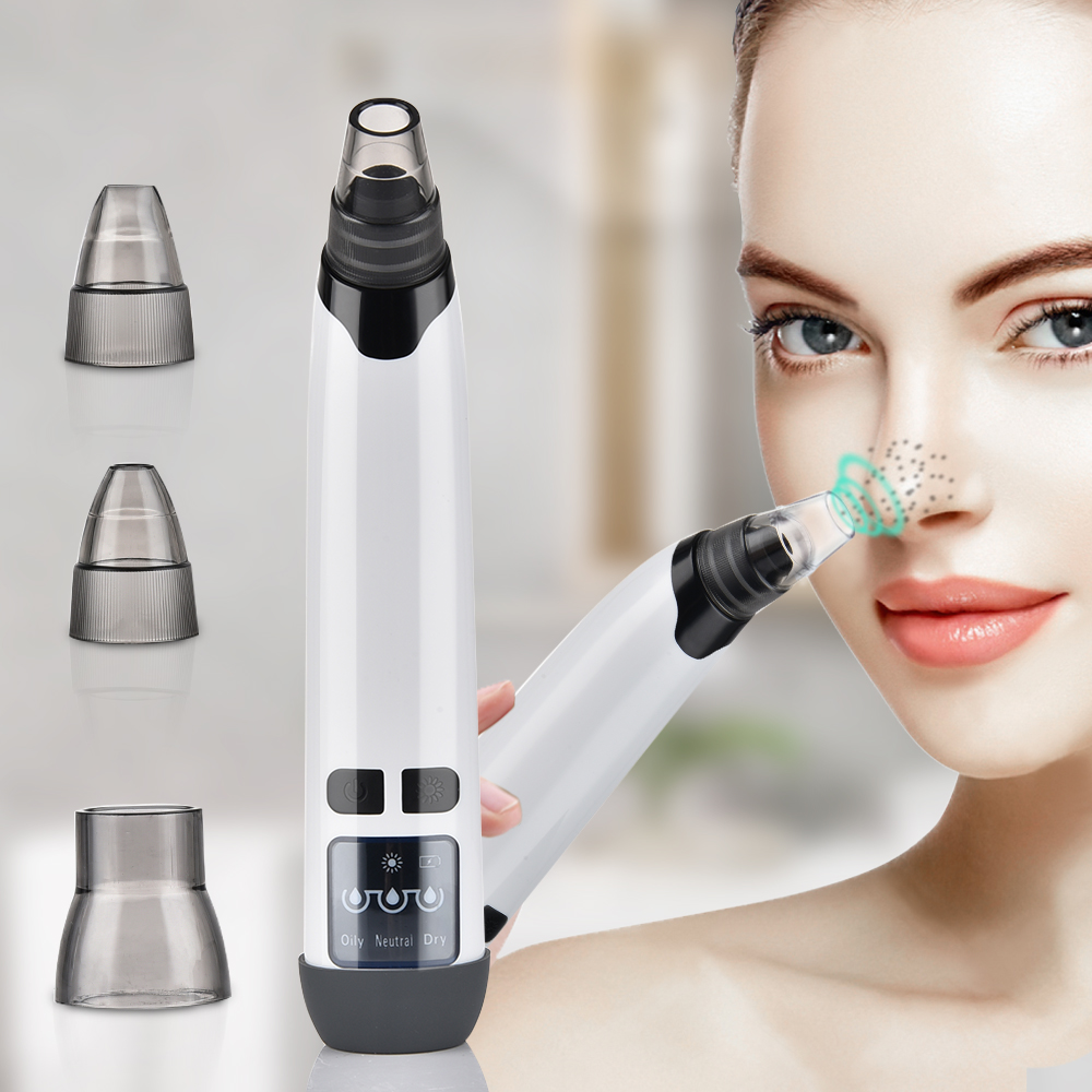 Facial Cleaner Black Point Vacuum Suction, Beauty Blackhead Remover, Black Head Dots Extractor Skin Care Tool Facial Cleaner Black Point Vacuum Suction, Beauty Blackhead Remover, Black Head Dots Extractor Skin Care Tool