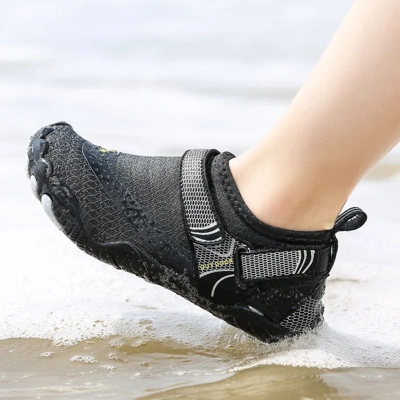Kids Barefoot Aqua Socks Lightweight Water Shoes For Beach And River Play yellow us 10 Kids