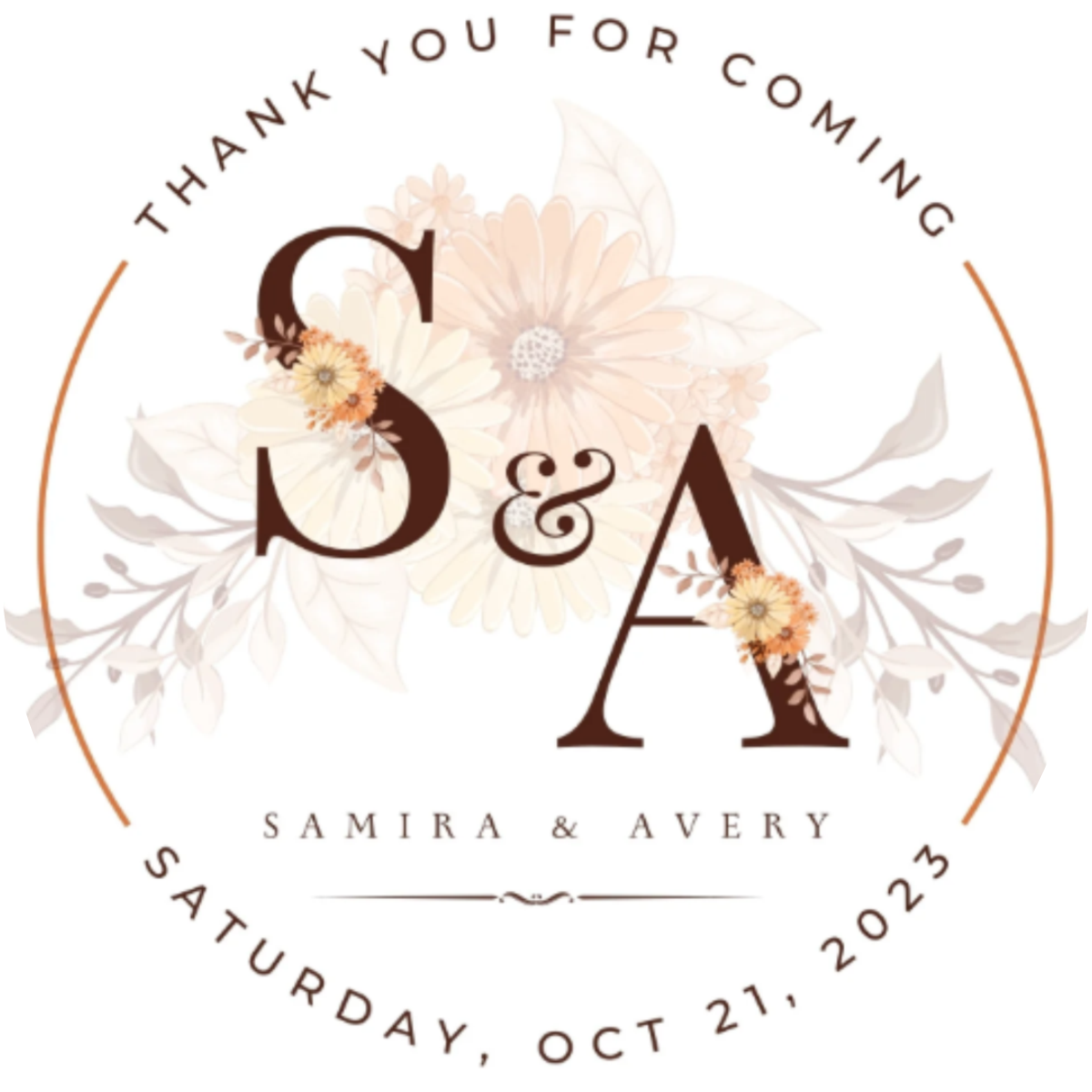 Personalized Wedding Stickers, Party Favor Gift Labels, Custom Invitation Seals For Events h9 3cm 96pcs