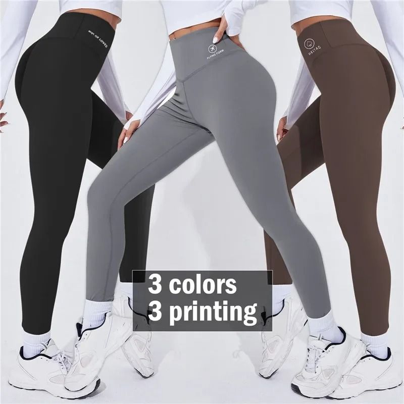 High Waist Thermal Yoga Leggings Push Up Butt Lifting Fitness Pants xl grey Shorts