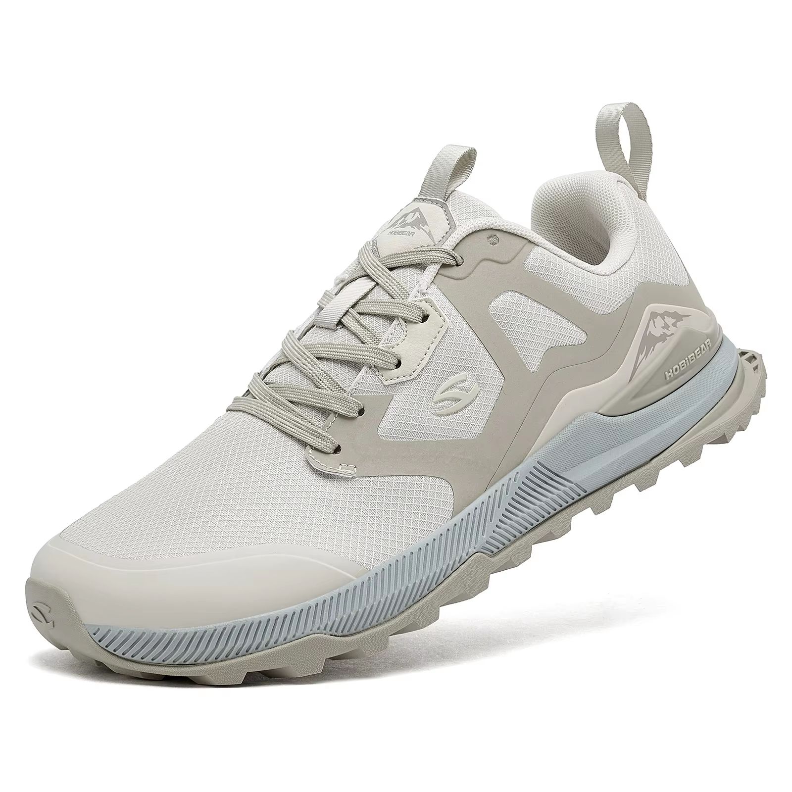 HOBIBEAR Unisex Hiking Shoes Non Slip Trail Running Sneakers For Outdoor Walking & Adventure navy Blue 39(us 6.5)