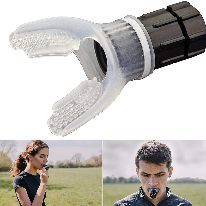 Respirator Fitness Equipment, Breathing Trainer Mouthpiece, Lung Exercise Tool For Household Health Care Respirator Fitness Equipment, Breathing Trainer Mouthpiece, Lung Exercise Tool For Household Health Care