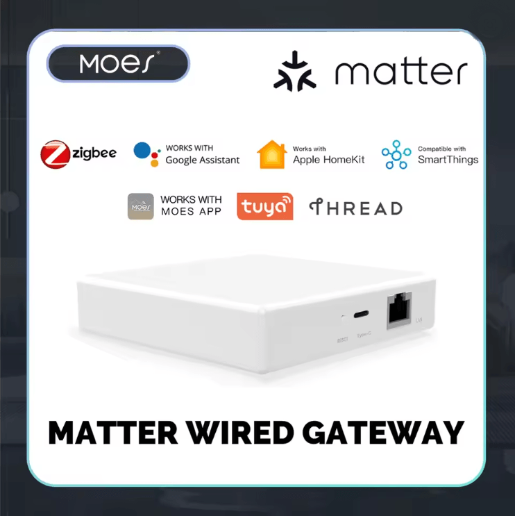 Smart Home Matter Gateway Hub With Tuya Zigbee And Voice Control Smart Home Matter Gateway Hub With Tuya Zigbee And Voice Control