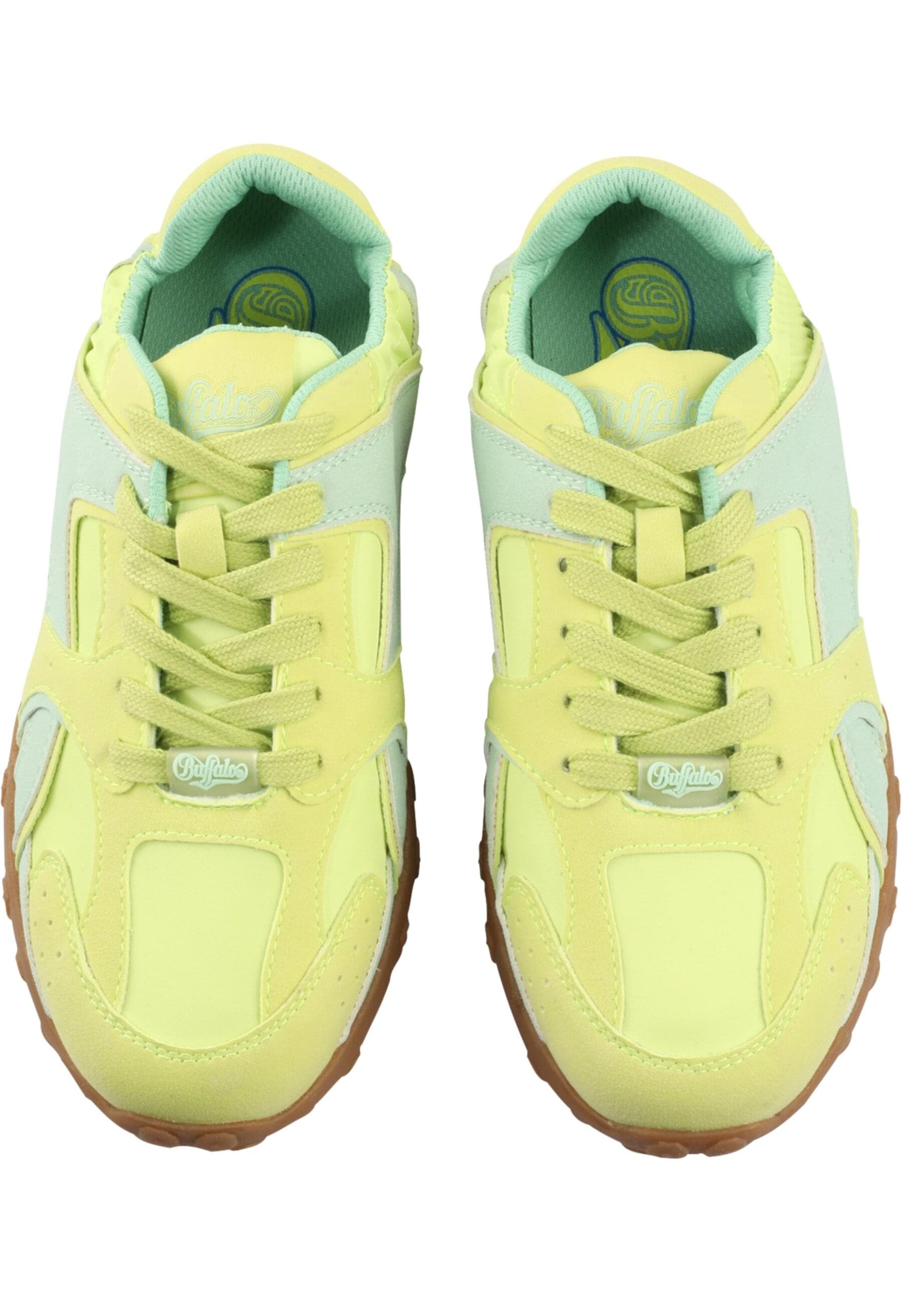 Trainingsschuh BUFFALO "Buffalo AZURA", Damen, Gr. 36, grün, blau, Schuhe