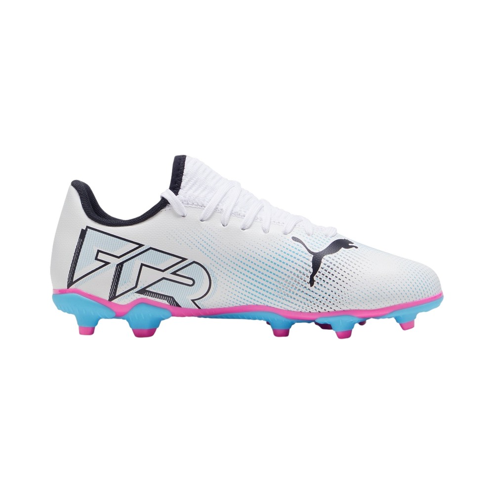 Puma - Kinder Fußball-Stiefel "Future 7 Play" (Puma Weiß) Image
