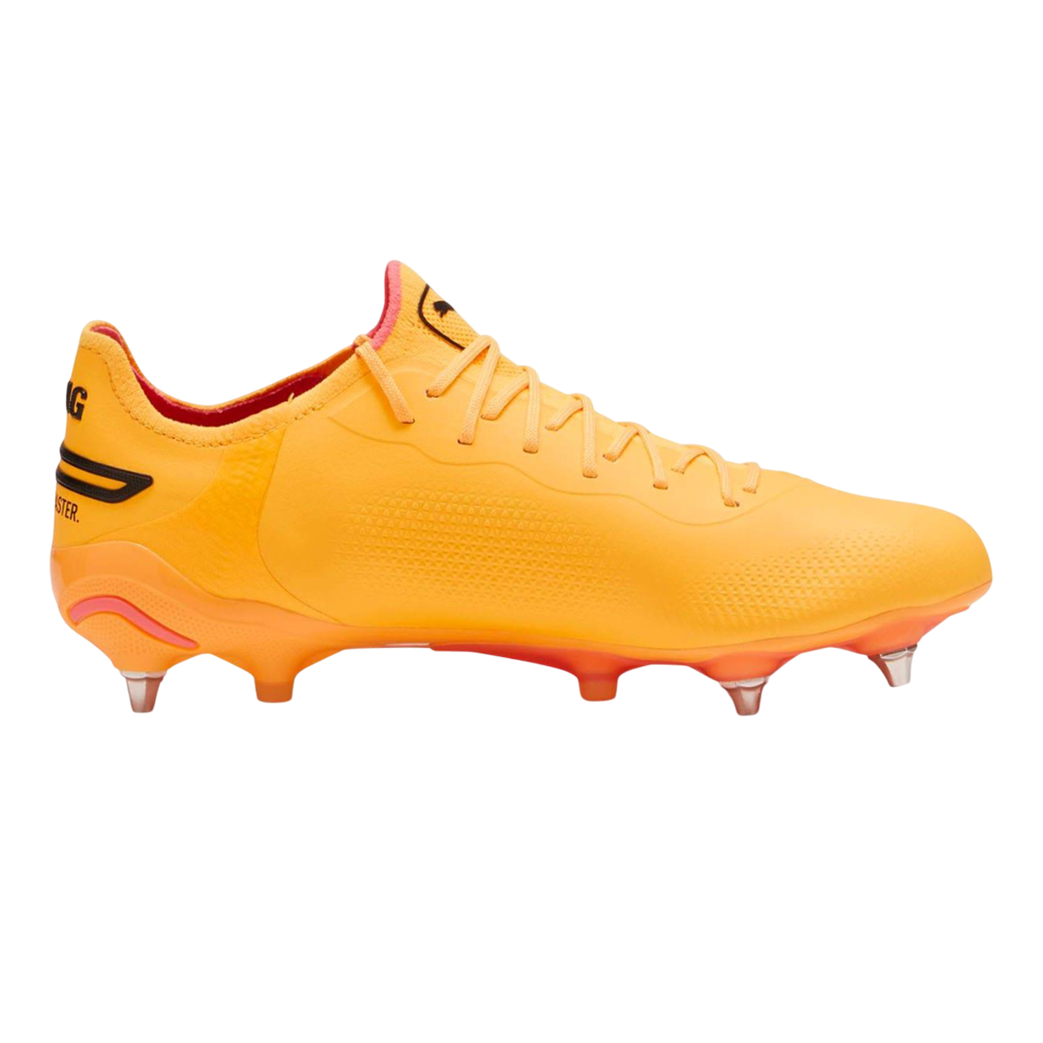 Puma - "King Ultimate" Fußballschuhe für weichen Boden für Herren/Damen Unisex (Sonnenstrahl/Schwarz/Abendrot) Image