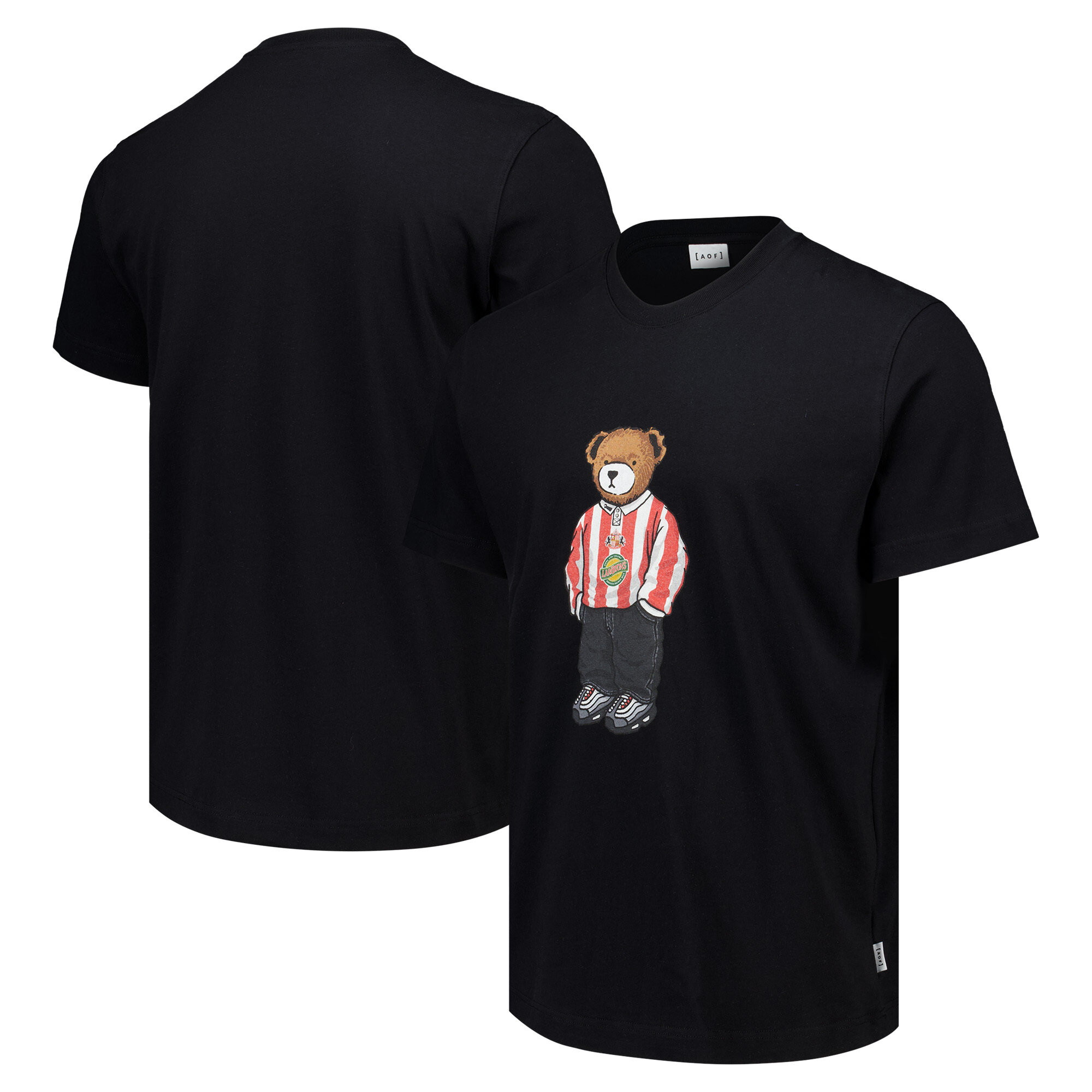 Sunderland x Art of Football Pickles Heim-T-Shirt – Schwarz – Unisex Image