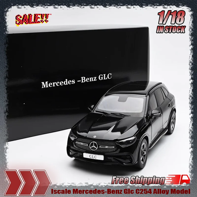 Neu Auf Lager Iscale 1:18 Mercedes-Benz Glc C254 Simulation Legierung Miniatur Druckguss Auto Modell Angepasst Kind Spielzeug Sammlung geschenk Image