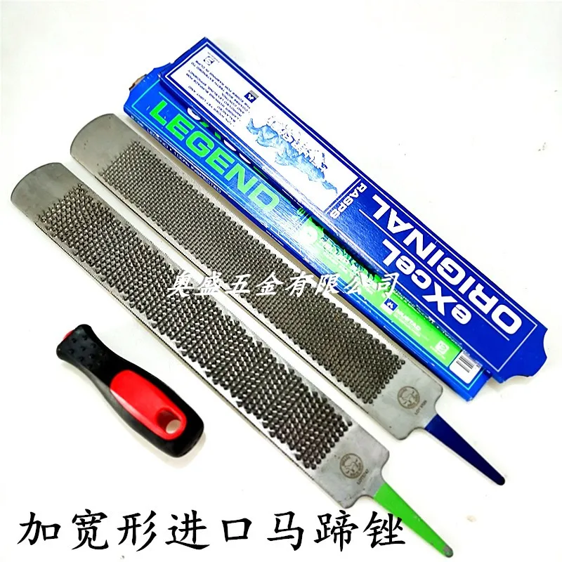 Horn Hirsch Hufeisenfeile Huf Trimmwerkzeug Reitsportbedarf Schleifen Horn Knochen Rettung große Platte Reiben Hufeisen Rettung Image