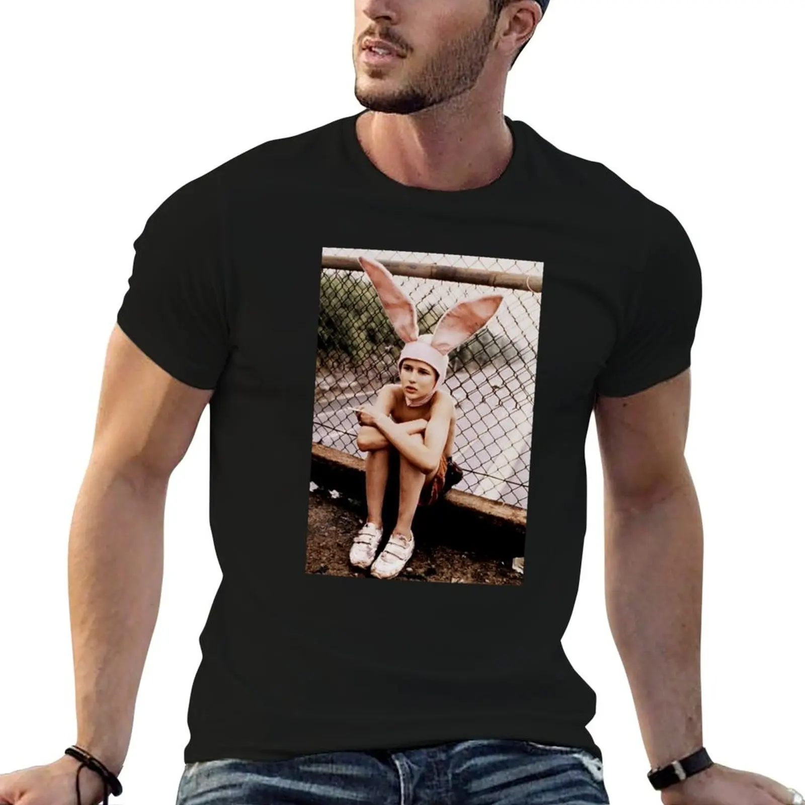 Bunny Boy T-Shirt t shirts for man graphic tees men t shirt cotton 100% printed t shirts for man T-Shirt
