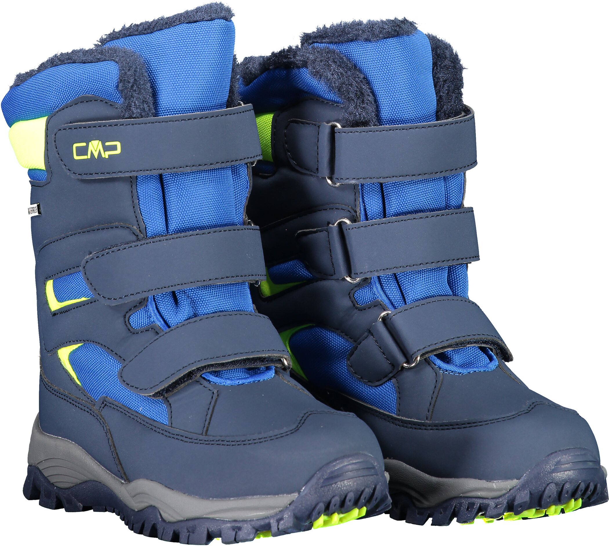Winterboots CMP "KIDS HEXIS SNOW BOOT WP", Kinder, Gr. 33, schwarz blau, Synthetik, Schuhe Winterboots, gefüttert,Snowboots, Winterstiefel, Winterschuhe