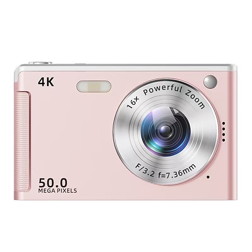 HD 4K Student Digitalkamera mit 2,8 Zoll IPS Bildschirm Tragbare Foto- und Videoaufnahme stilvolles Design. Valentinstagsgeschenk Image
